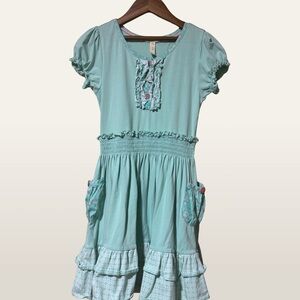 Matilda Jane Kids Dress in Soft Blue